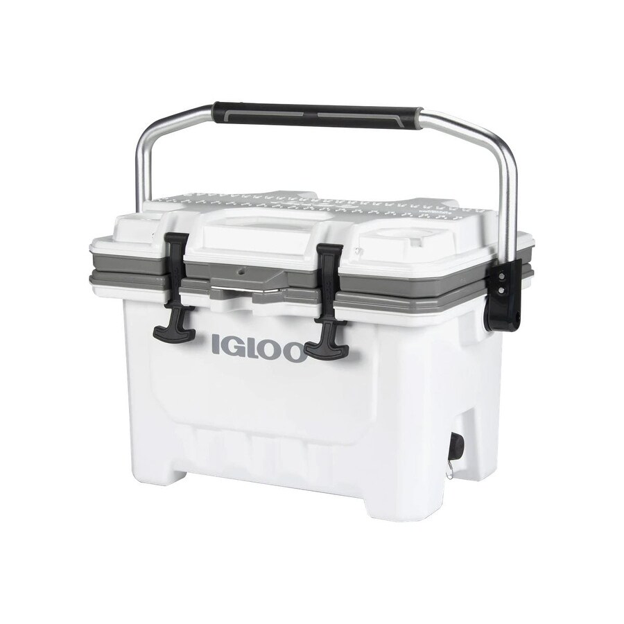 24 qt. IMX Series Ice Chest Cooler - White