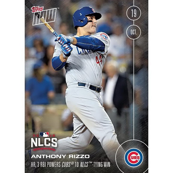 Topps TPS 16TN 0608 C MLB Chicago Cubs Anthony Riz...