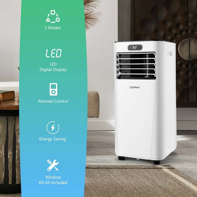 Canada Only - 10000 BTU Portable Air Conditioner with Remote Control