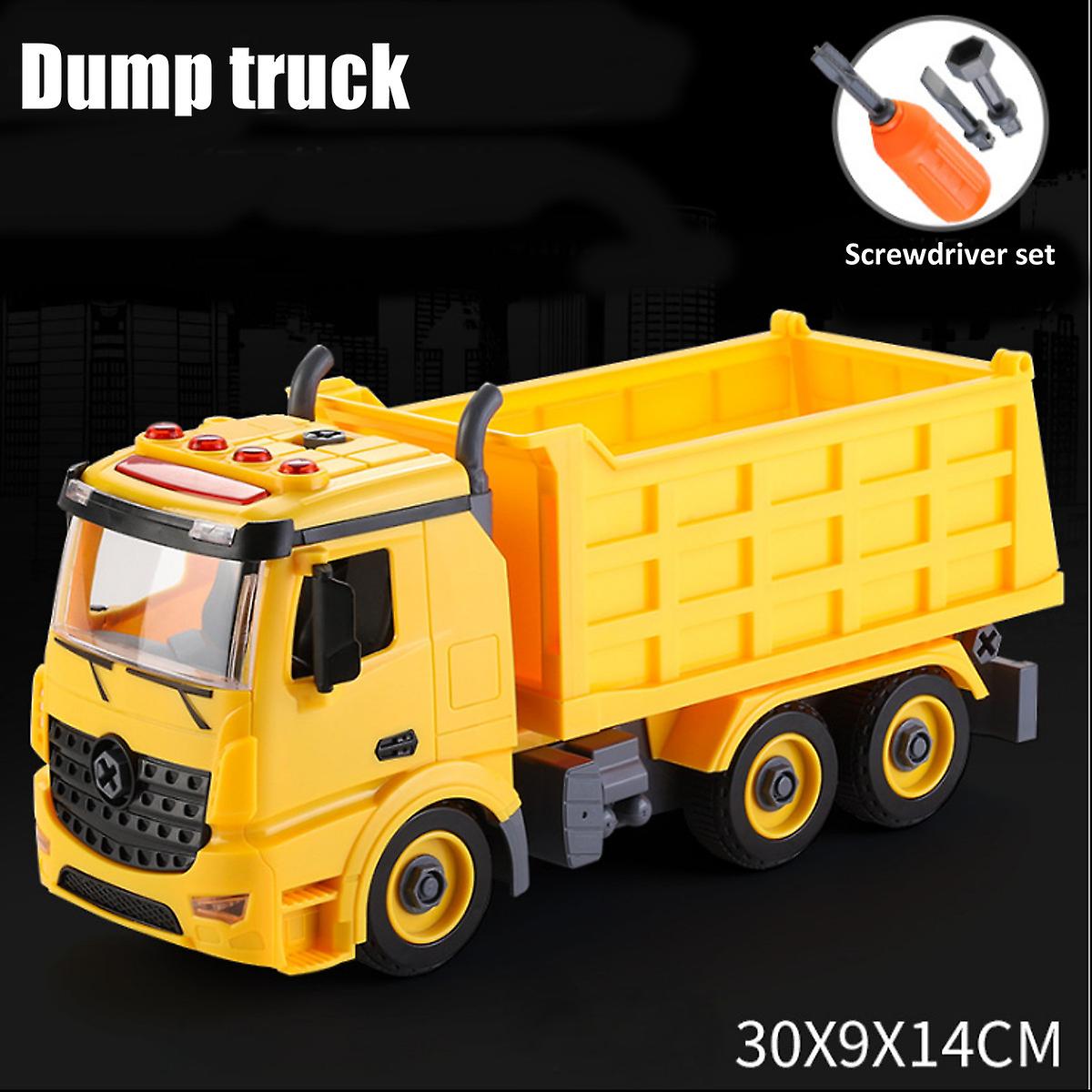 Nut Disassembly Loading Unloading Engineering Truck Excavator Bulldozer Child Screw Boy Creative Tool Education Toy Car Model