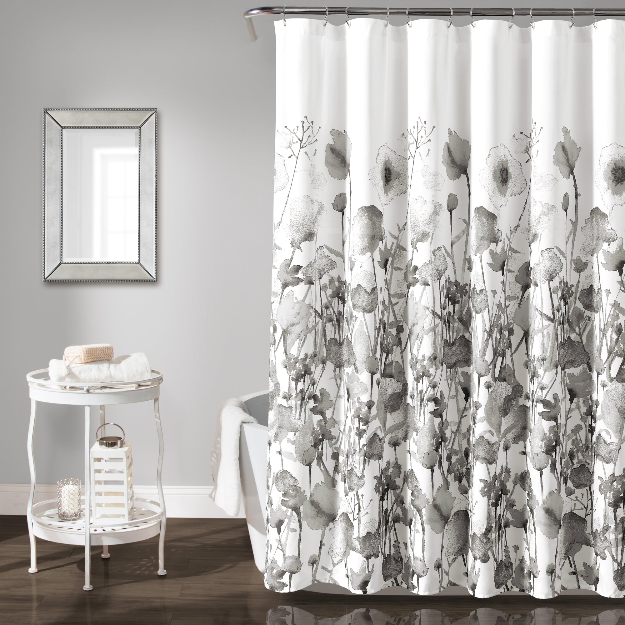 Zuri Flora Shower Curtain