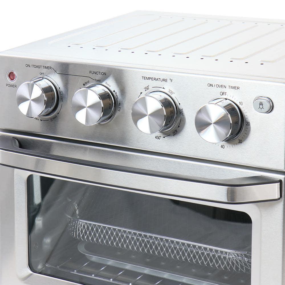 Better Chef DoItAll 20 L Silver Convection Air Fryer Broiler Toaster Oven