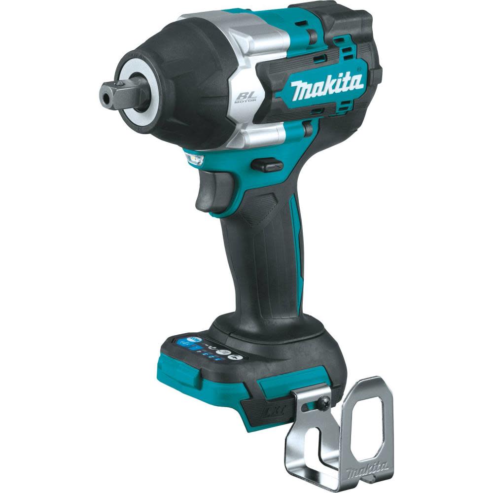 Makita 18V LXT Utility Impact Wrench with Detent Anvil Lithium Ion Brushless Cordless 4 Speed Mid Torque 1/2 Sq. Drive Bare Tool ;