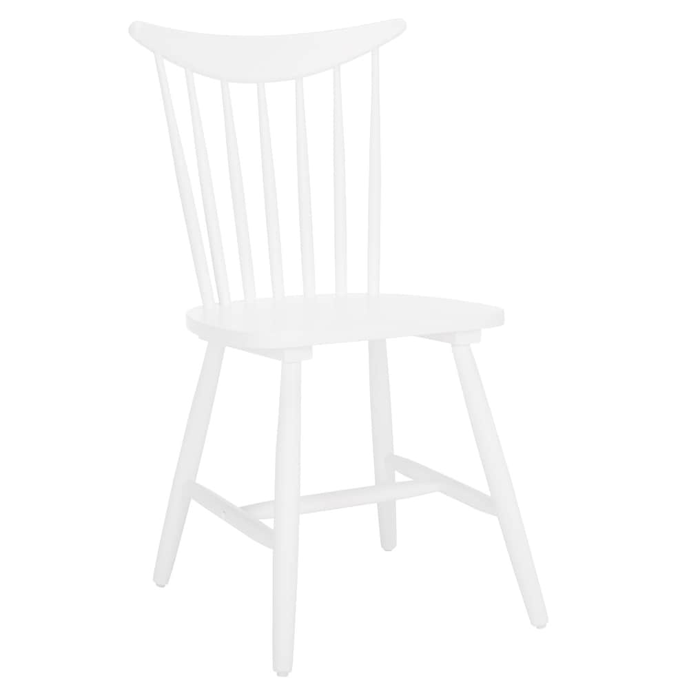 SAFAVIEH Jodan Farmhouse Spindle Dining Chair (Set of 2)   21 in. W x 19 in. D x 34 in. H