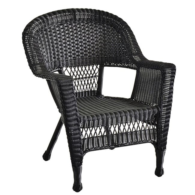 Wicker Patio Chairs (Set of 2) - Overstock - 6570049