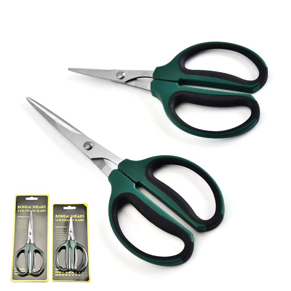 Green Small Bonsai Shear Garden Pruning Shear Garden Scissors