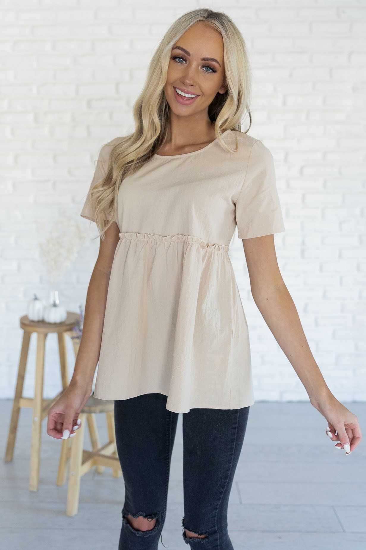 Perfect Days Modest Blouse