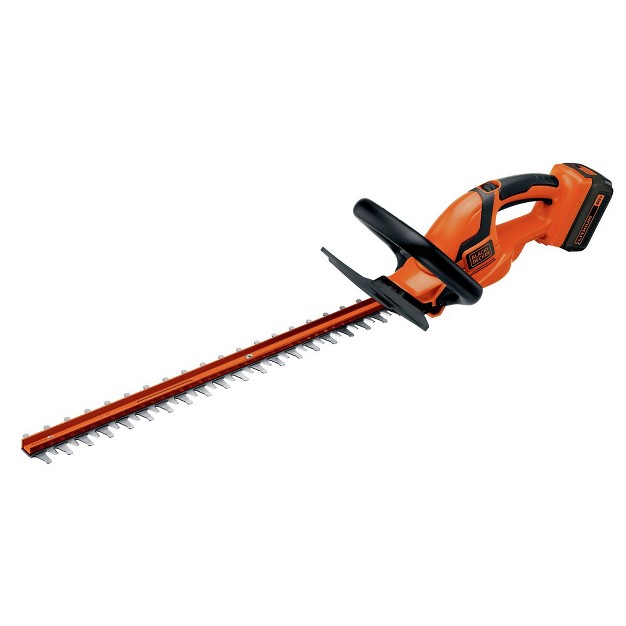 Black amp Decker Lht2436 40v Max Lithium ion Dual Action 24 In Cordless Hedge Trimmer Kit