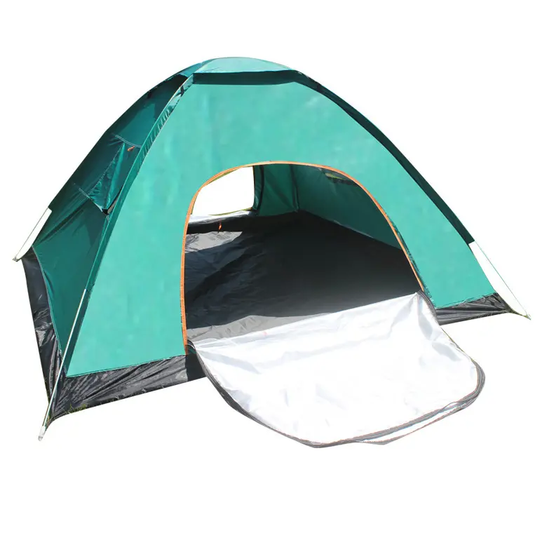 Outdoor Waterproof 1 2 /3 4 person Hiking Beach Folding Automatic Popup Camping Tent