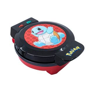 Uncanny Brands Pokemon 900 W 'Squirtle' Black American Round Waffle Maker WM1-POK-SQU