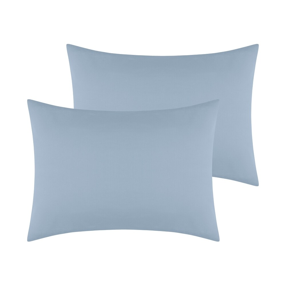 Cotton Envelope Closure Softness and Durable Pillowcase Covers 2 Pcs