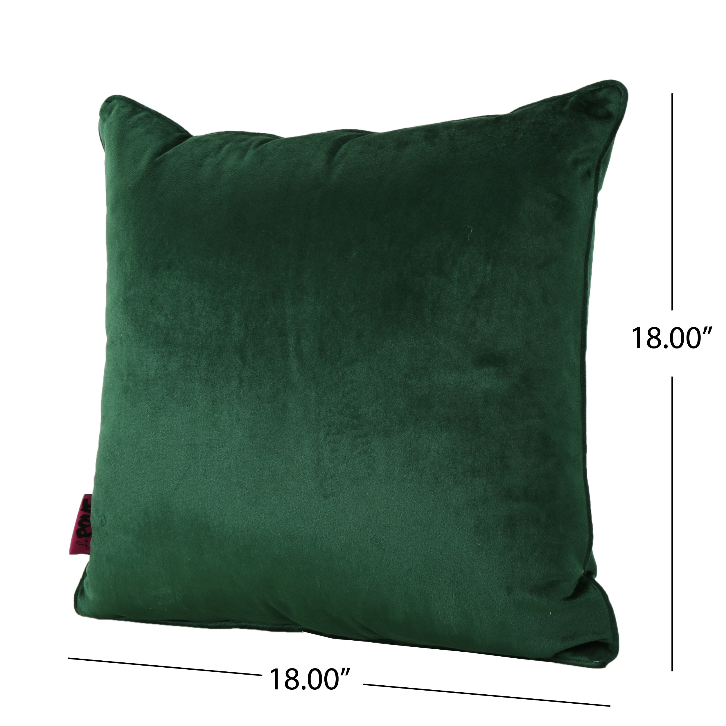 Isadora Modern Fabric Throw Pillow