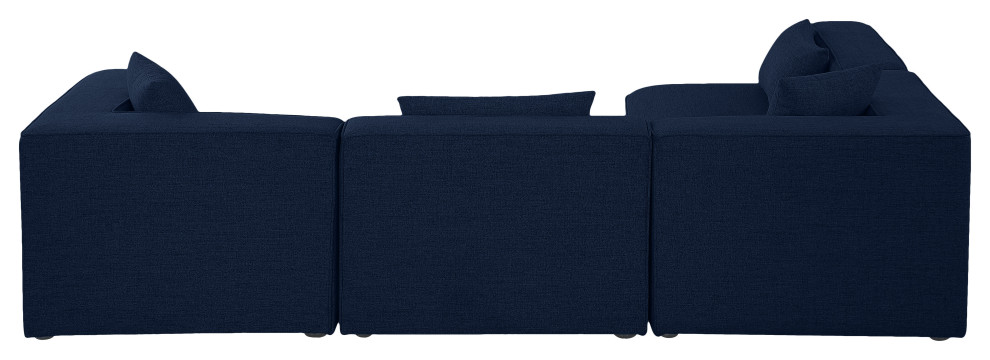 Cube Upholstered Modular Sectional   Contemporary   Sectional Sofas   by Meridian Furniture  Houzz