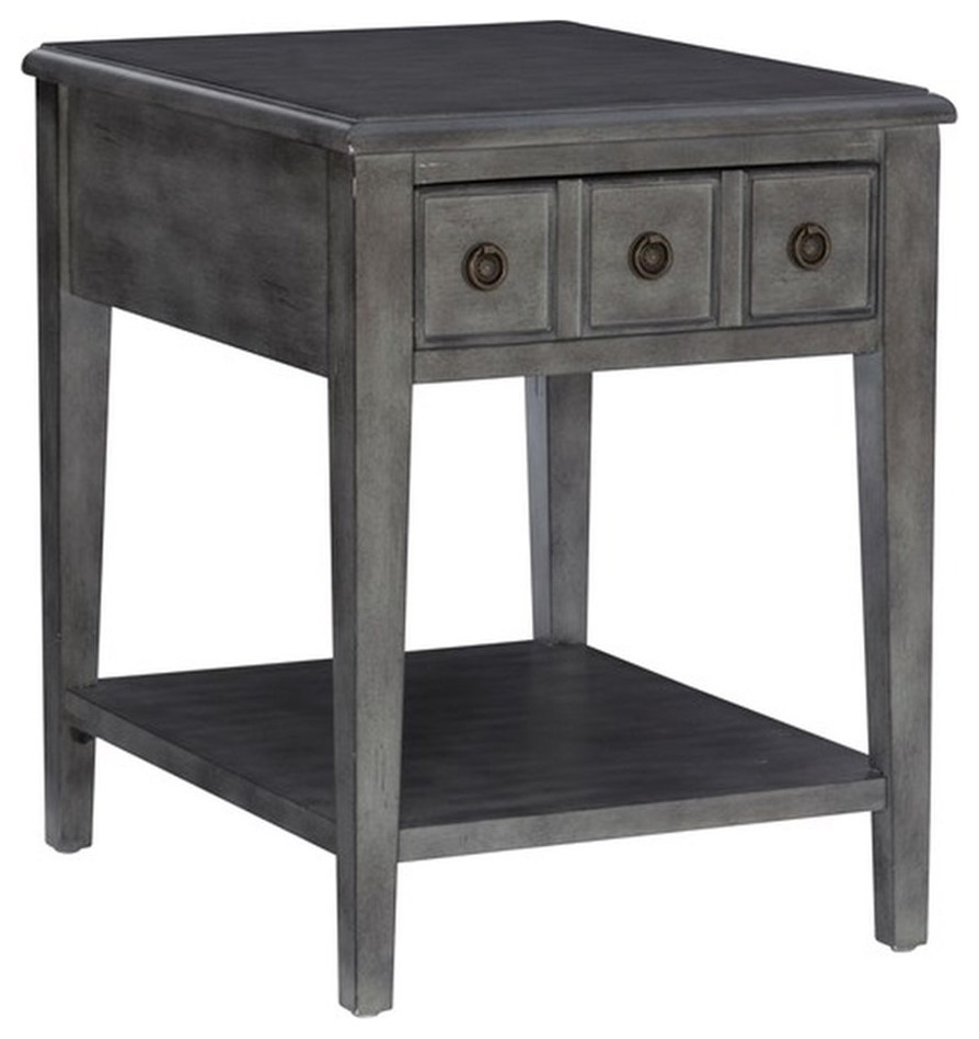 Home Square 3 Piece Set with 2 Accent Tables and Coffee Table in Gray   Coffee Table Sets   by Homesquare  Houzz