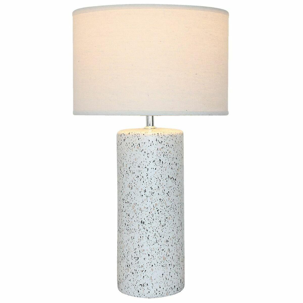 Desk lamp DKD Home Decor White Multicolour Linen Dolomite 25 W 50 W 220 V 42 x 42 x 73，5 cm