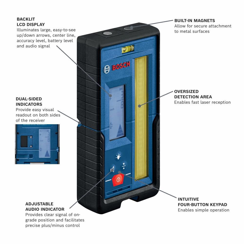 Bosch Rotary Laser Receiver 1000' LR20 from Bosch