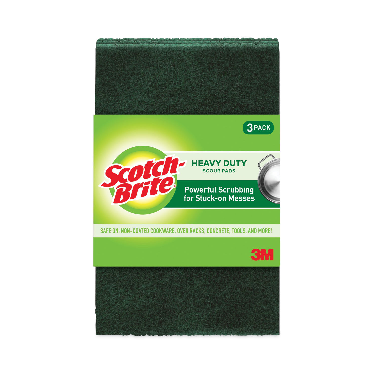 Heavy-Duty Scour Pad by Scotch-Briteandreg; MMM22310CT