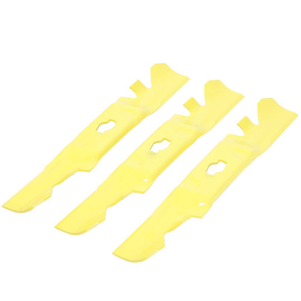 Cub Cadet Original Equipment Xtreme 3-in-1 Blade Set for Select 50 in. Mowers with S-Shaped Center OE# 742P05094-X 742-05094-X 490-110-C204