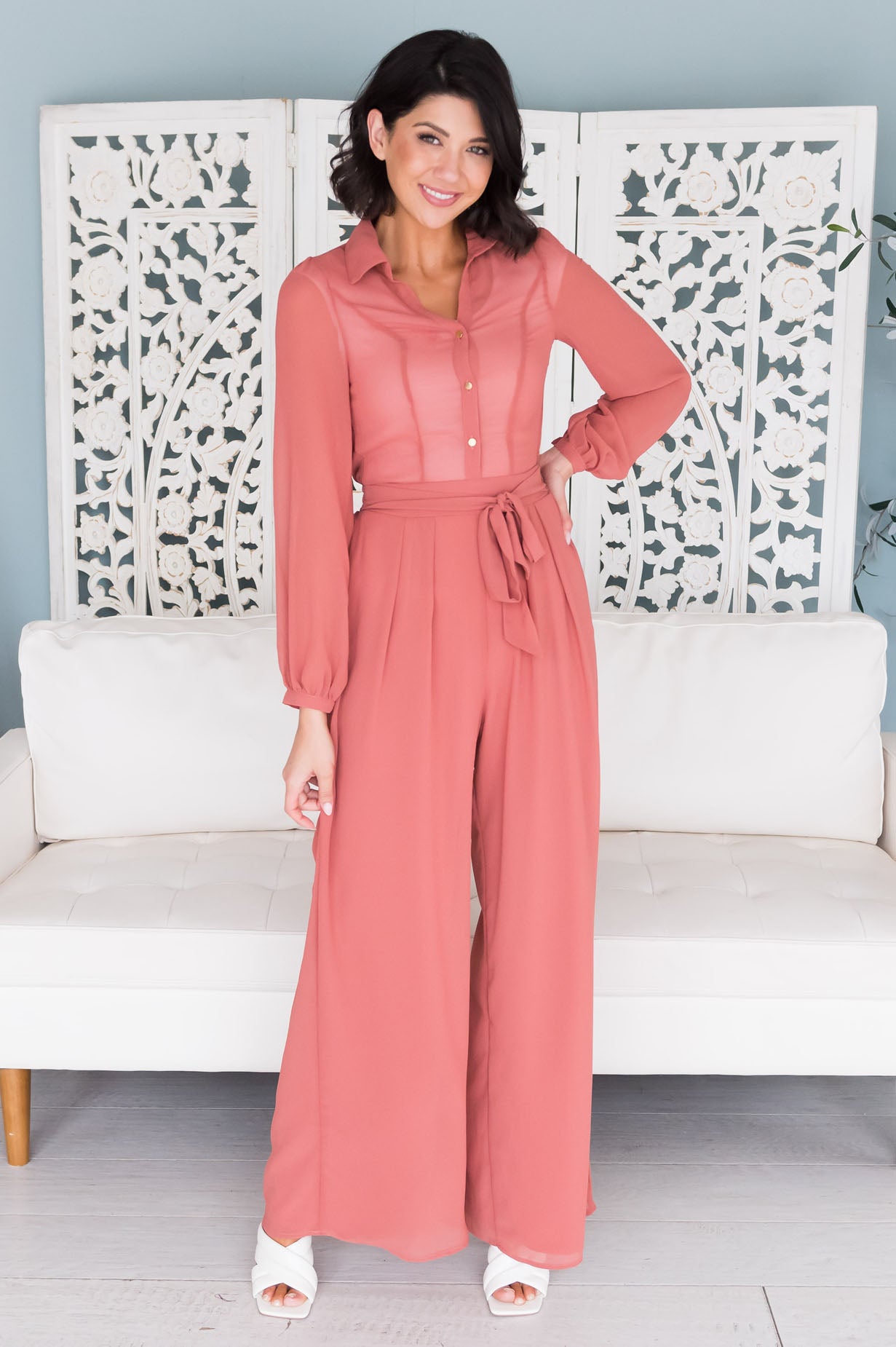 The Ivanka Modest Jumpsuit