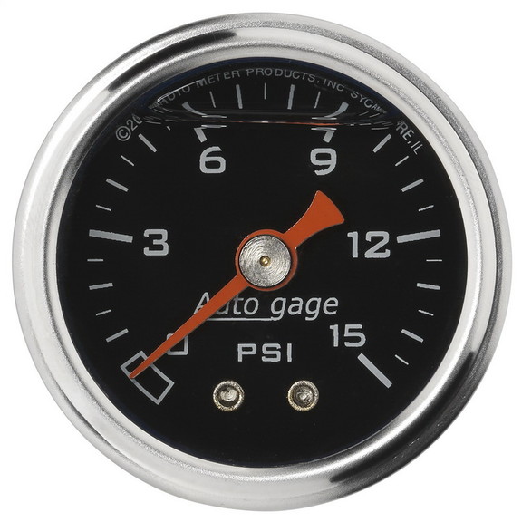 Auto Meter 2172 Autogage Psi Blk Dial1.5'