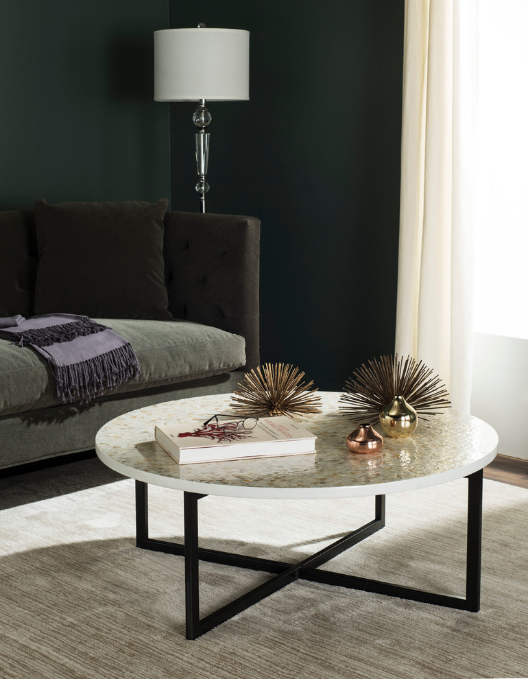 Safavieh Cheyenne Coffee Table   Transitional   Coffee Tables   by HedgeApple  Houzz