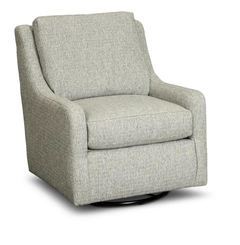 Sugar Shack Gray Swivel Glider Chair