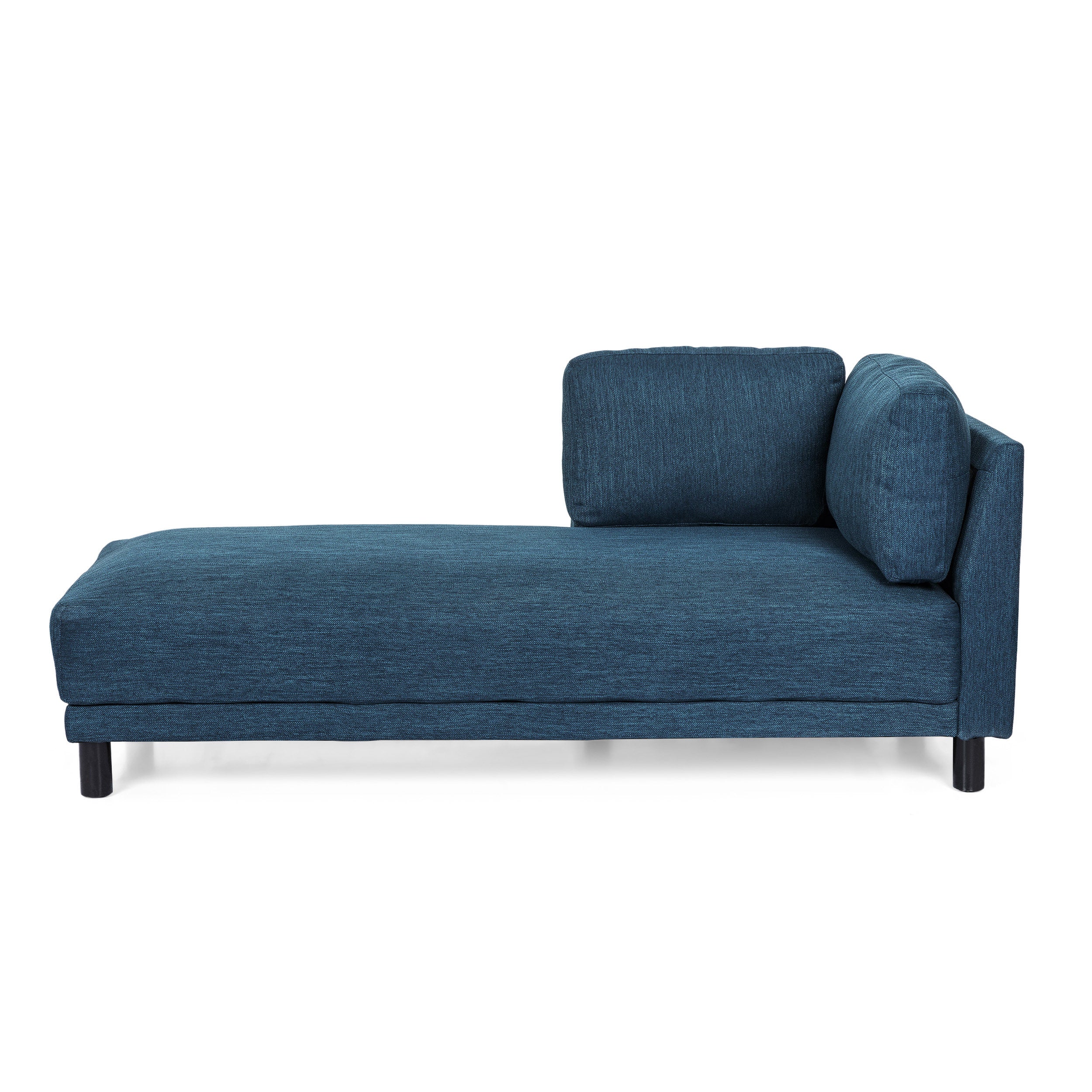 Wellston Contemporary Fabric Upholstered Chaise Lounge