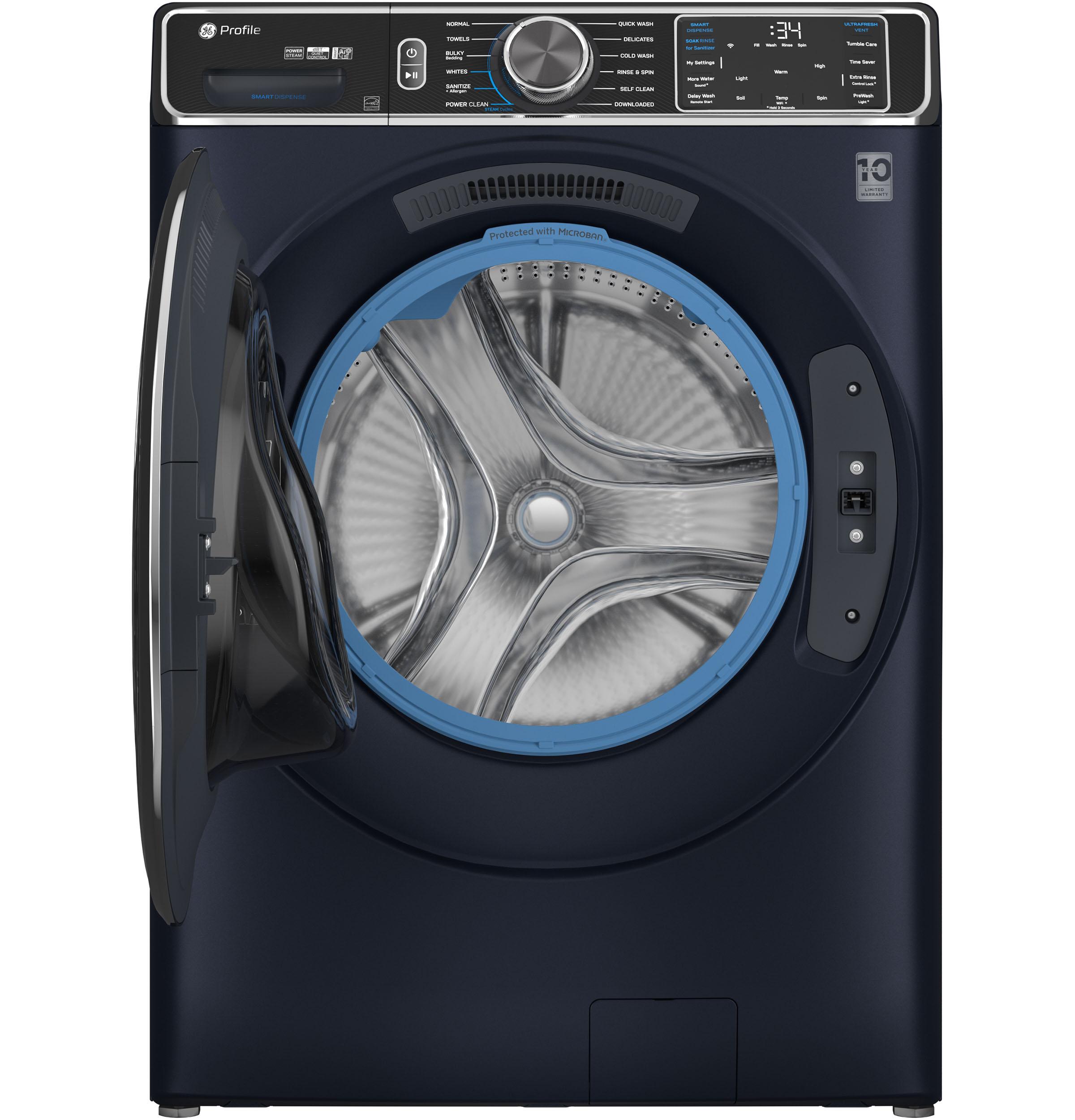 Ge Appliances PFW870SPVRS Ge Profile™ 5.3 Cu. Ft. Capacity Smart Front Load Energy Star® Washer With Ultrafresh™ Vent System+ With Odorblock™