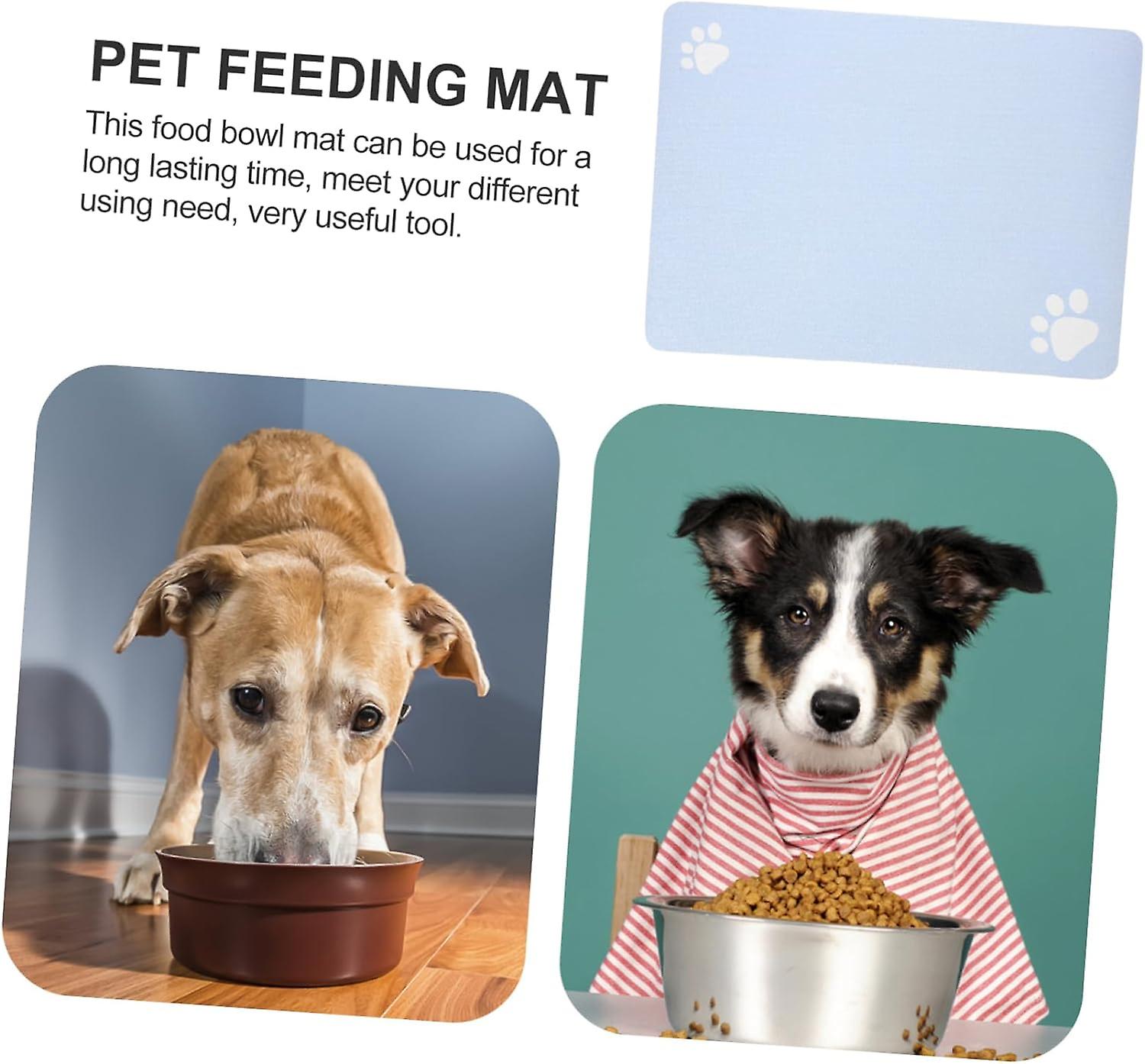 Pet Feeding Mat Placemats Pets Diatom Mud Splash Proof