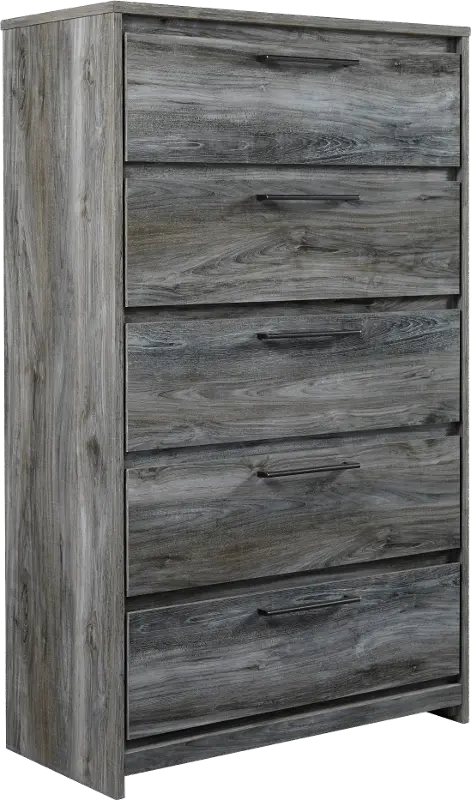 Twila Rustic Smoke Gray Chest of Drawers