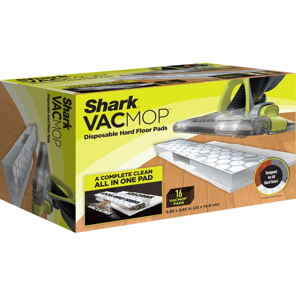 Shark VACMOP Disposable Hard Floor Vacuum and Mop Pad Refills 16 CT   16 Ct.