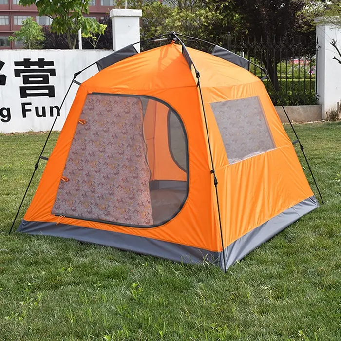 Hot sale Custom Outdoor Portable Waterproof Beach Folding Camping Tent Quick Open Automatic Pop Up Outdoor Camping Tent