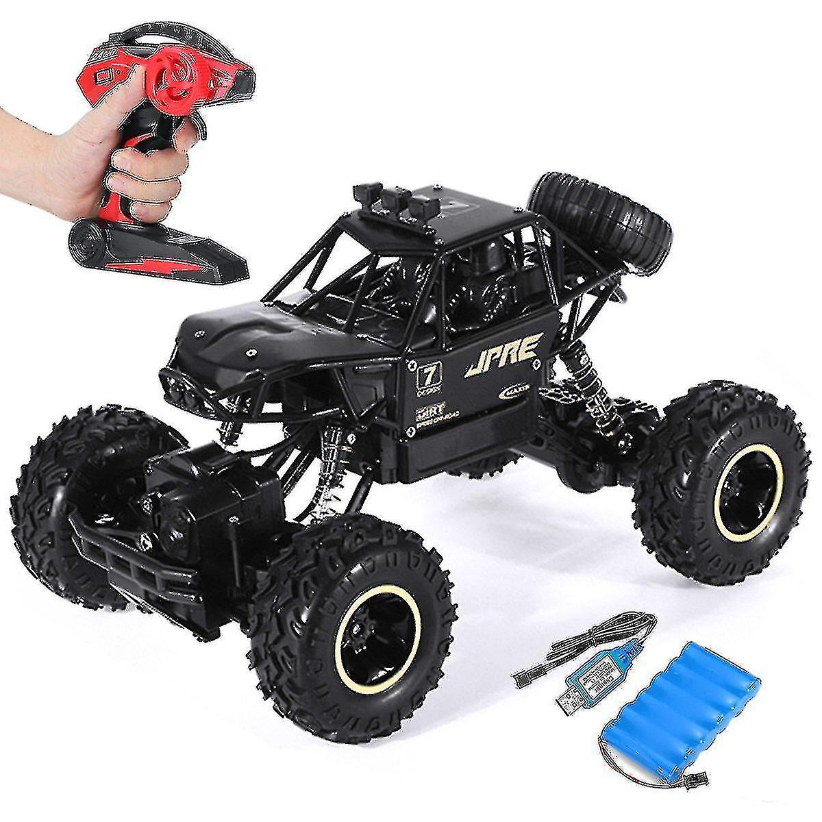 4wheel Drive 2.4g Rc Car For Off-road Fun For Children， 37cm(red 37cm 14.5in)