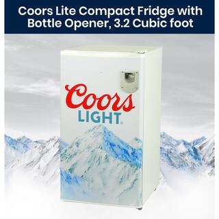 Koolatron 3.3 cu. ft. Coors Light Mini Fridge in White CL-90