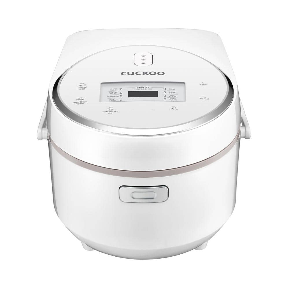 Cuckoo 8-Cup White Micom Rice Cooker CR-0810F