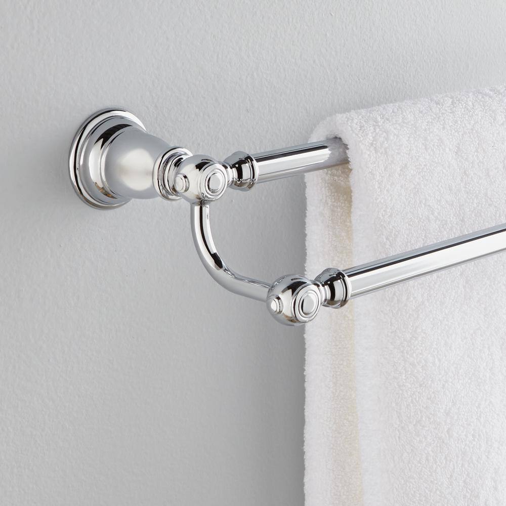 MOEN Kingsley 24 in. Double Towel Bar in Chrome YB5422CH