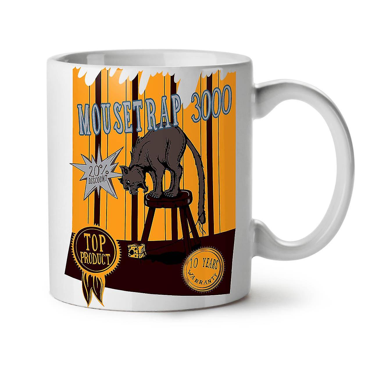 Mouse Trap Funy Joke NEW White Tea Coffee Ceramic Mug 11 oz | Wellcoda