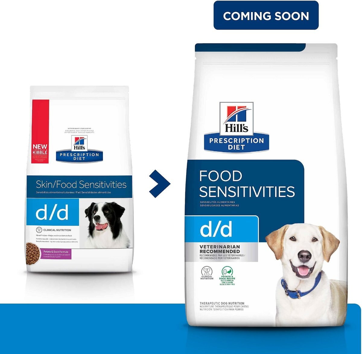 Hill's Prescription Diet d/d Skin/Food Sensitivities Potato and Duck Recipe Dry Dog Food