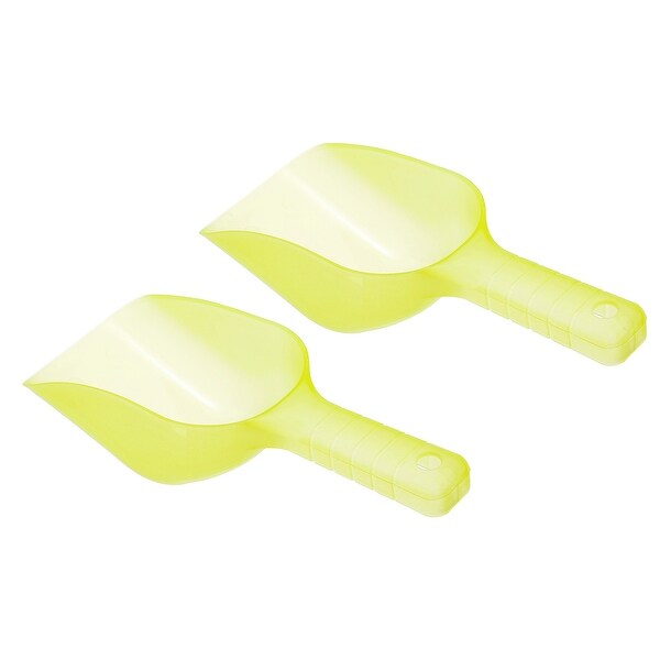 2Pcs Ice Scoop Plastic 5.9x3.3x2.4