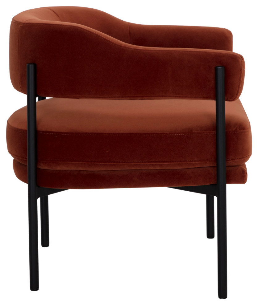 Lola Lounge Chair   Contemporary   Armchairs And Accent Chairs   by Sunpan Modern Home  Houzz