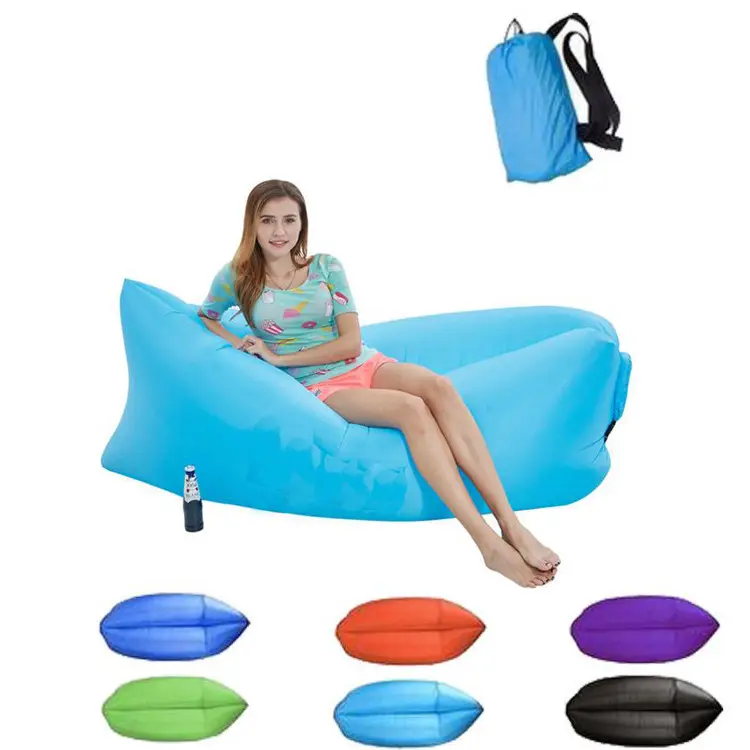 New Trend Camping Inflatable Sofa Lazy Bag 3 Season Ultralight Sleeping Bag Air Bed inflatable Sofa Lounger