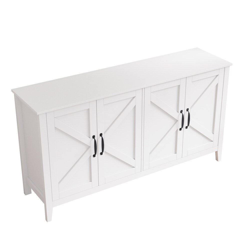 Freestanding Sideboard Storage Cabinet for Living Room Office Bedroom