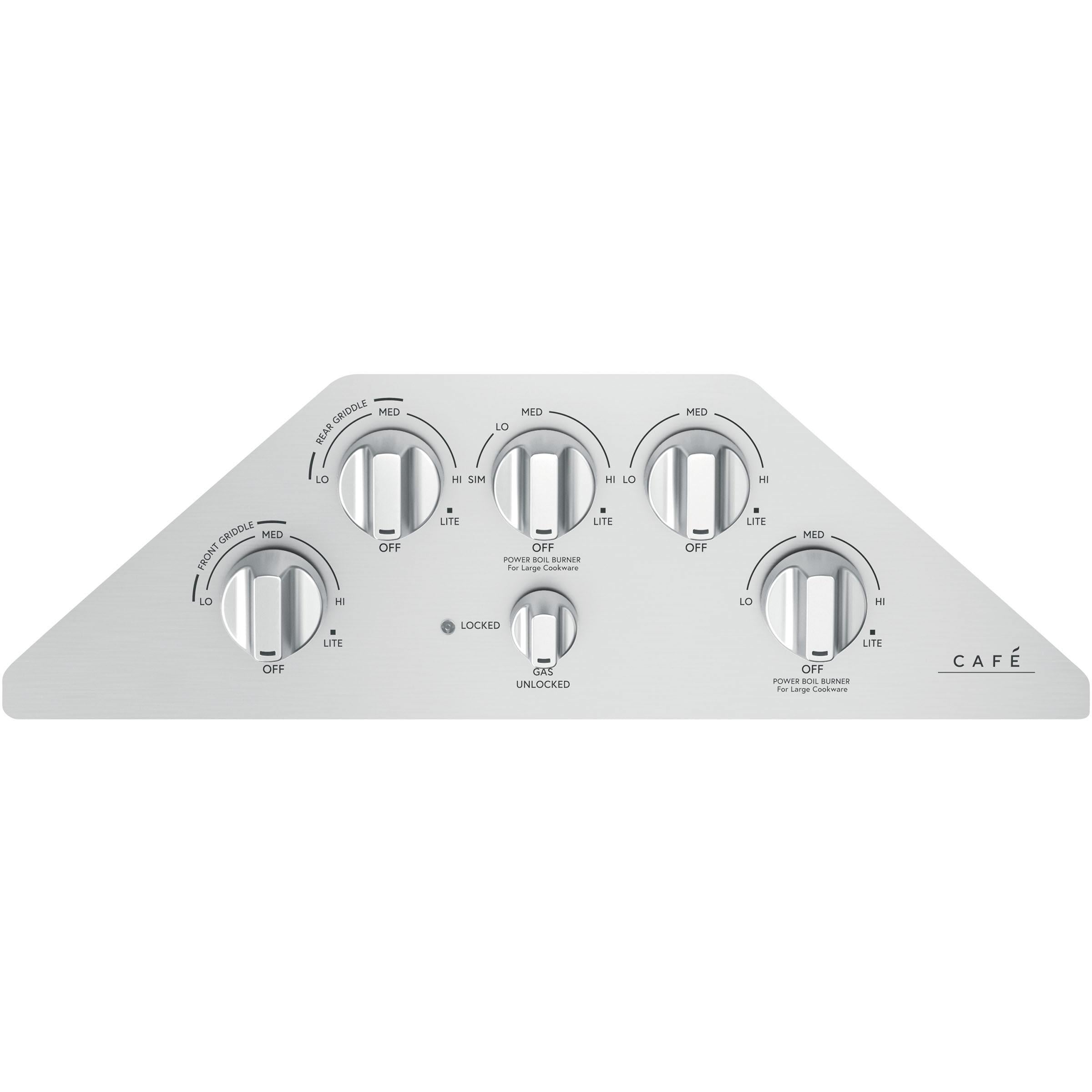 Caf¨¦ 36-inch Built-In Gas Cooktop CGP95362MS1