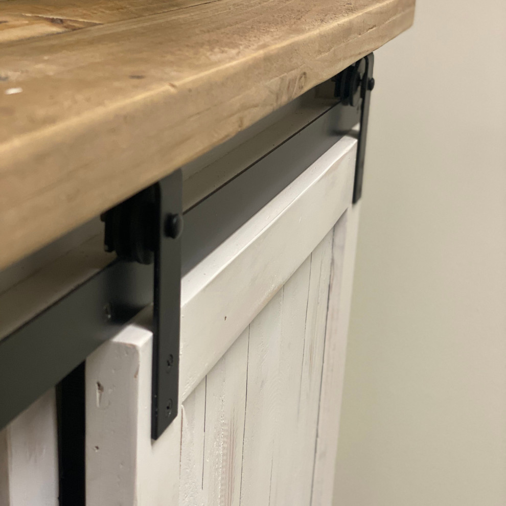 Provence 4 Drawer Chest With 1 Door   Farmhouse   Accent Chests And Cabinets   by HedgeApple  Houzz