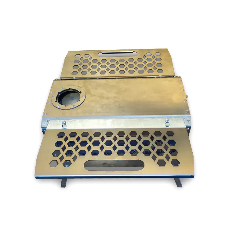 New Portable Stainless Steel Outdoor Wood Burning Stove OEM ODM High Efficiency Wood Stove with Chimney for in Tent Use