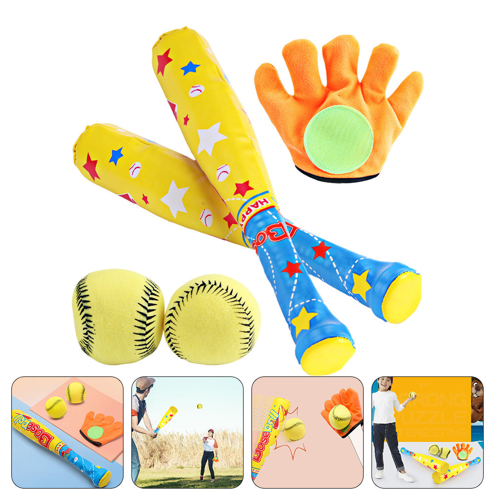 HOMEMAXS 1 Set Kids Baseball Set Kids Baseball Toys Practice Improves Batting Skills Toy