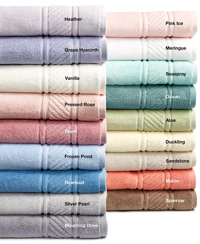 Martha Stewart Collection Spa 100% Cotton Bath Sheet 33 x 64 Created For Macy's