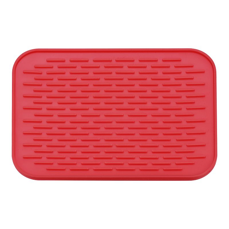 8.5 x 6 Sink Drain Pad Silicone Dish Drying Mat