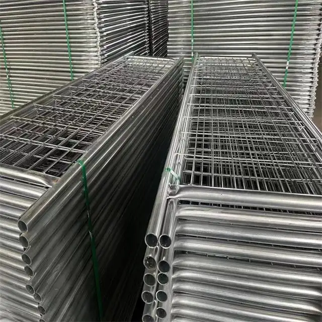 Hot dip galvanized event residential safety Australia temporary fence panel for construction building safe fence panel