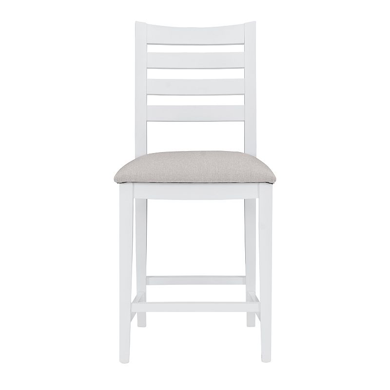 Linon Flynn Counter Stool 2-piece Set